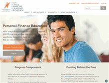 Tablet Screenshot of hsfpp.org